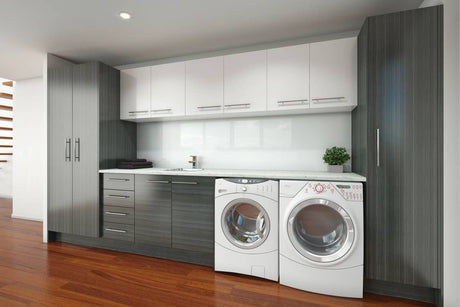 Timberline Modular Laundry 450mm Base Cabinet - 4 Drawers