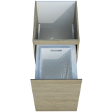 Timberline Modular Laundry 450mm Base Cabinet with Single Pull-Out Basket
