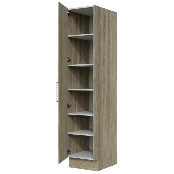 Timberline Modular Laundry 450mm Tall Cabinet - 1 Door