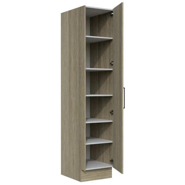 Timberline Modular Laundry 450mm Tall Cabinet - 1 Door