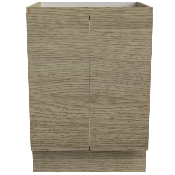 Timberline Modular Laundry 600mm Base Cabinet - 2 Doors