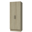 Timberline Modular Laundry 800mm Tall Cabinet - 2 Doors