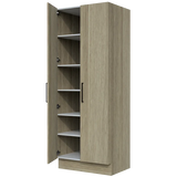 Timberline Modular Laundry 800mm Tall Cabinet - 2 Doors