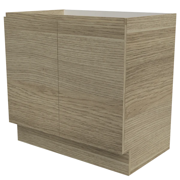 Timberline Modular Laundry 900mm Base Cabinet - 2 Doors