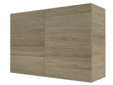 Timberline Modular Laundry 900mm Top Cabinet - 2 Doors