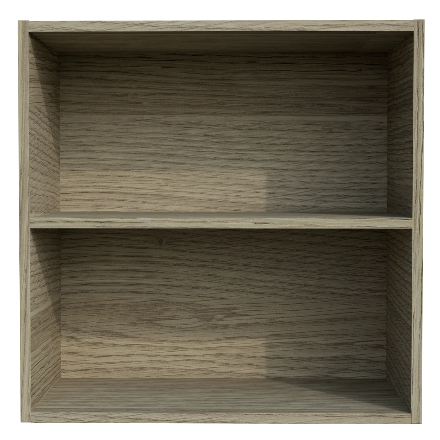 Timberline Modular Laundry Top Open Cabinet - 2 Shelves (300/450/600mm)