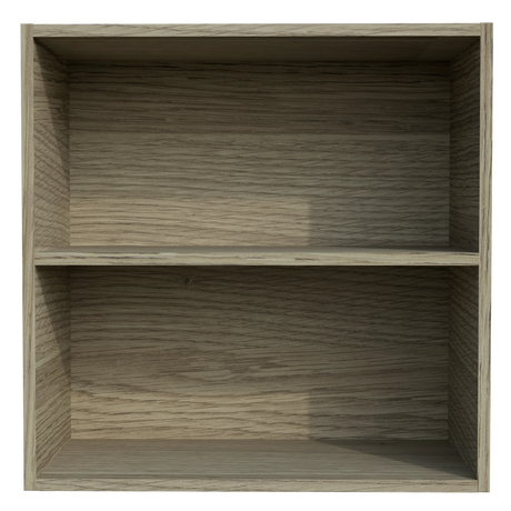 Timberline Modular Laundry Top Open Cabinet - 2 Shelves (300/450/600mm)