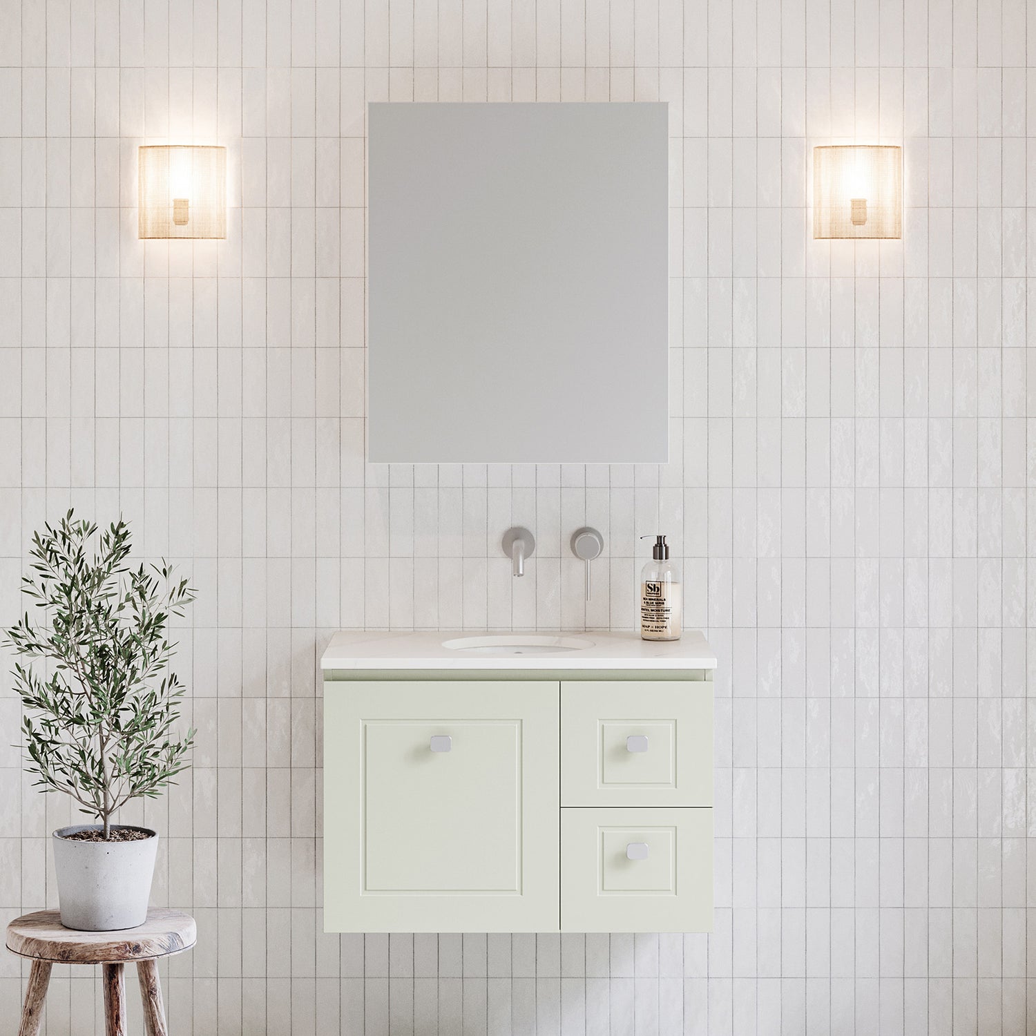 Timberline NEVADA Classic Wall Hung Vanity 