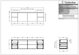 Timberline NEVADA Wall Hung Vanity - Cabinet Spec Sheet 1800