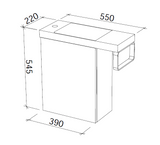 Timberline OSCAR Single Bowl Wall Hung Vanity (All Sizes)