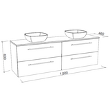 Timberline OXBOW Wall Hung Vanity (All Sizes)