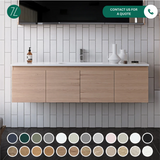Timberline ROCKFORD Wall Hung Vanity (All Sizes)