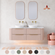 Timberline SOCOA Fluted Wall Hung Vanity