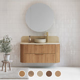 Timberline SOCOA Fluted Wall Hung Vanity (All Sizes)