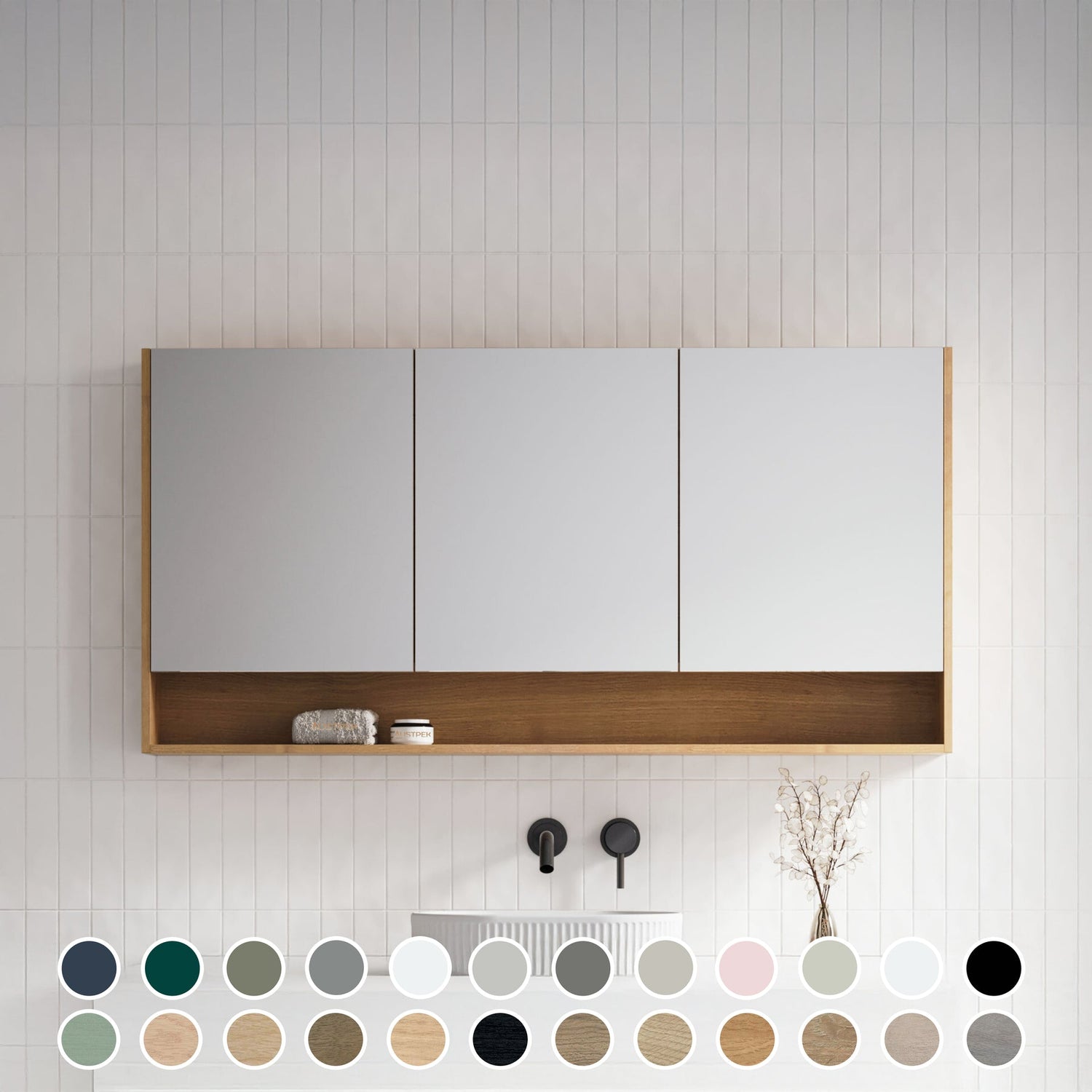 Timberline Sanremo Shaving Cabinet (All Sizes)