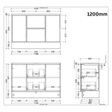 Timberline TAKANO Floor Standing Vanity