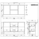 Timberline TAKANO Floor Standing Vanity