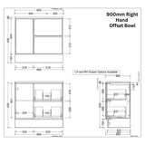 Timberline TAKANO Floor Standing Vanity