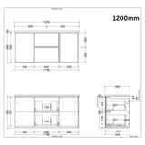 Timberline TAKANO Wall Hung Vanity 