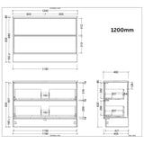 Timberline TARO Floor Standing Vanity