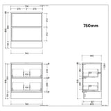 Timberline TARO Floor Standing Vanity