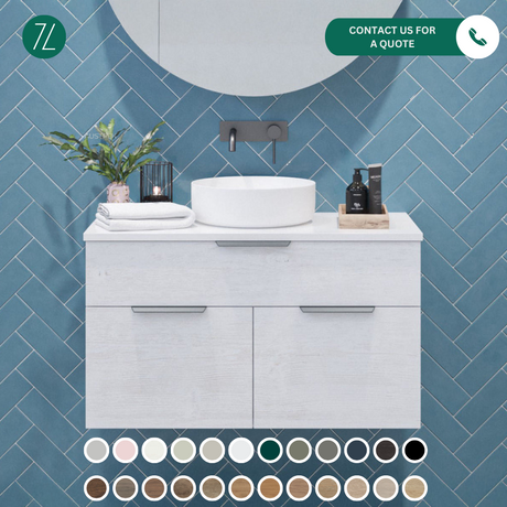 Timberline TAYLOR Wall Hung Vanity (All Sizes)