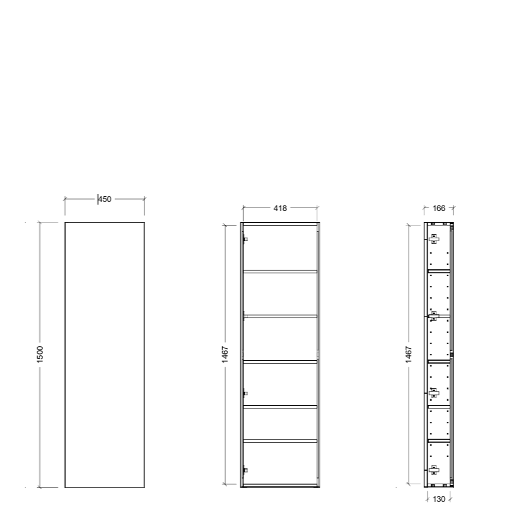 Timberline TENNESSEE Custom Tall Boy (450mm)