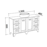 Timberline WINDSOR Floor Standing Vanity (All Sizes)