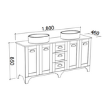 Timberline WINDSOR Floor Standing Vanity (All Sizes)