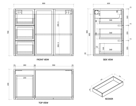 Riva Tofino Coastal Oak TOFINO-900L-CO — Tofino-900L