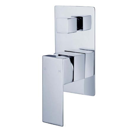 Tony Wall Mixer With Diverter (Chrome)