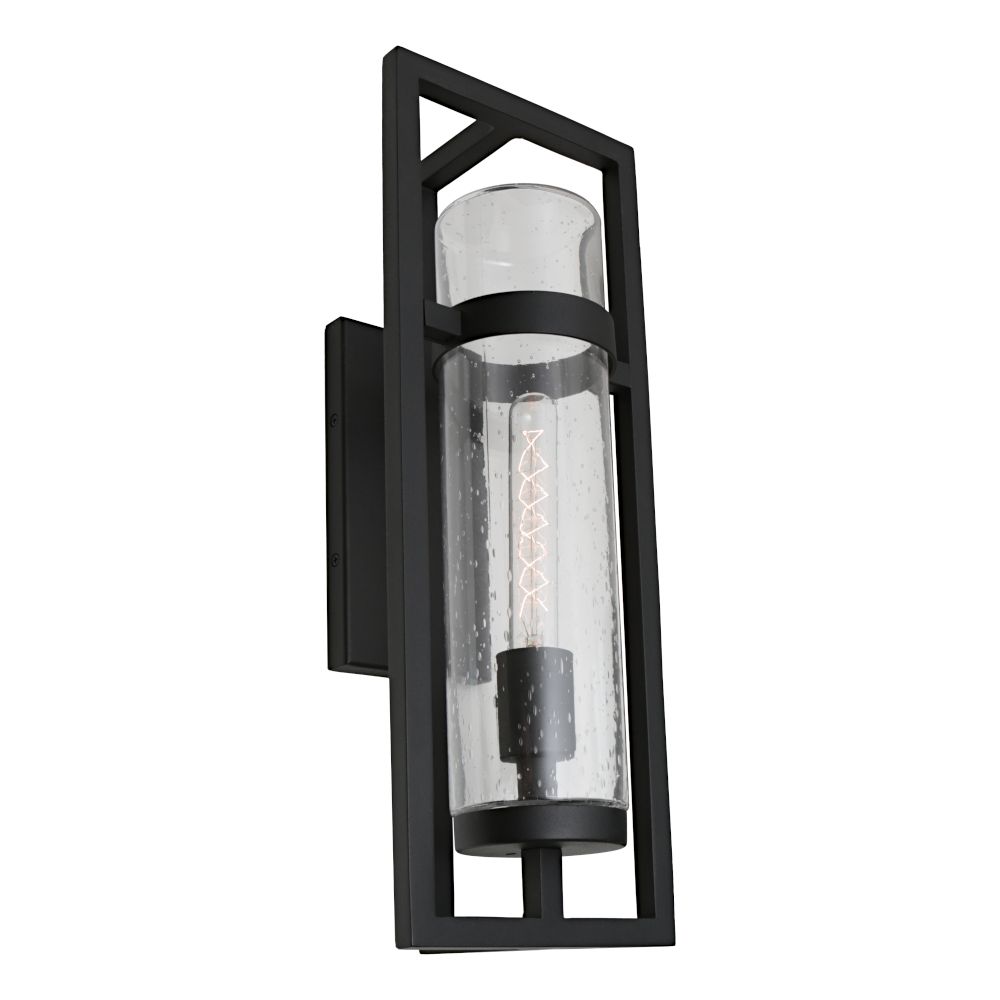Toulon Exterior Wall Light Black IP44