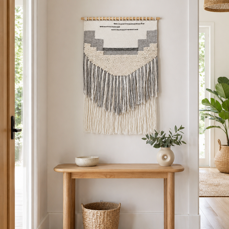Truce Grey Wall Hanging