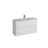 LEONA Wall Hung Vanity Gloss White (All Sizes)