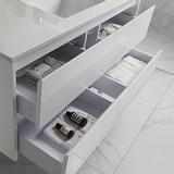 LEONA Wall Hung Vanity Gloss White (All Sizes)