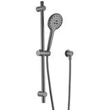 Ideal Hand Shower On Rail (Brushed Gun Metal)