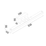 VANITAS: Interior LED Tri-CCT Vanity / Picture Wall Lights IP44