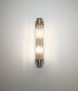 VARILLAS: Interior Up/Down Clear Glass Rod Wall Lights