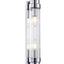 VARILLAS: Interior Up/Down Clear Glass Rod Wall Lights