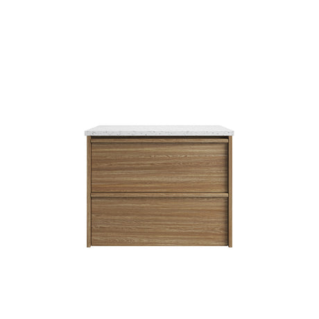 VENETTA Framed Wall Hung Vanity Harvest Oak