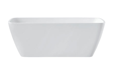 VENICE Gloss White FreeStanding Bathtub 1500mm