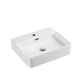 Vento 60M Wall Hung Basin White (Rectangle: 590x430x120mm)
