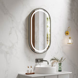 VENUS LED Oval Mirror (500×900mm)
