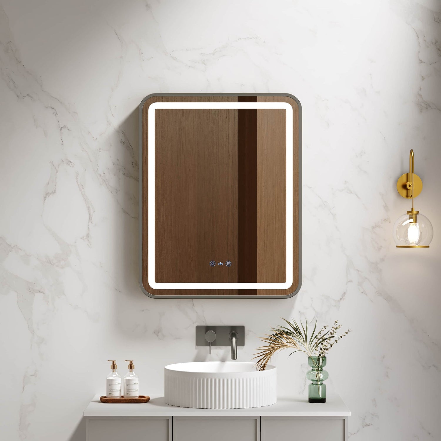 VENUS LED Rectangular Mirror 600×750 / 750×900 / 1200×750mm