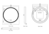 VENUS LED Round Mirror 600/750/900mm