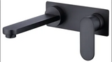 VETTO Wall Mixer With Spout - Brushed Gun Metal