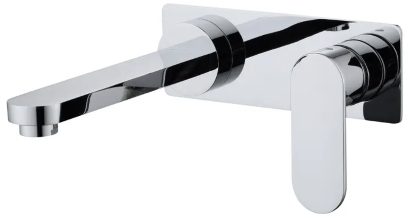 VETTO Wall Mixer With Spout - Chrome
