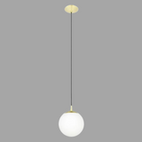 RONDO pendant light Steel Brass-Matt