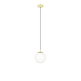 RONDO pendant light Steel Brass-Matt