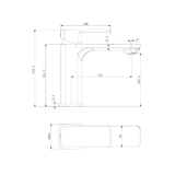 Nova II Basin Mixer Lead Free